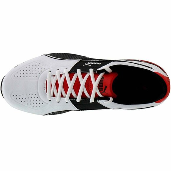 Puma Mens Cell Surin 2 FM White Black Flame Scarlet 189897-1 - Picture 3 of 7